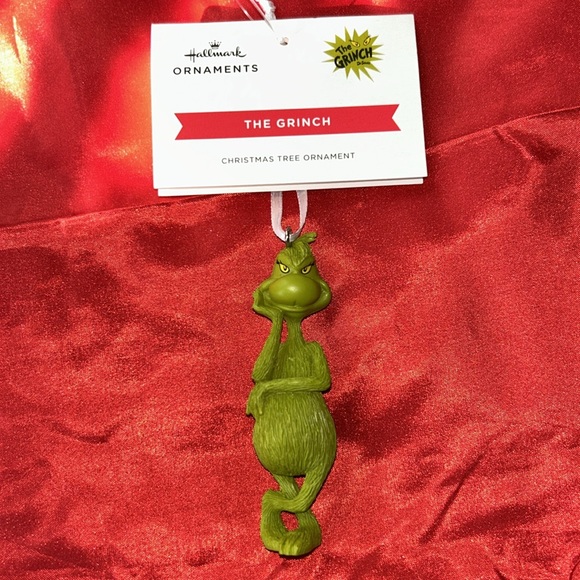 Hallmark Dr Seuss The Grinch Christmas Tree Ornament - Picture 2 of 4